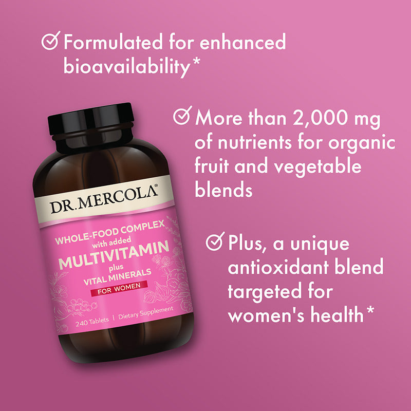 Whole-Food Complex with added Multivitamin plus Vital Minerals for Women