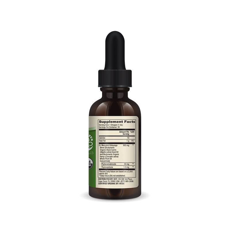 Biodynamic® Organic Hemp Oil Concentrate